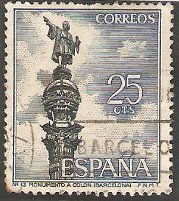 1643 - Monumento a Colón en Barcelona