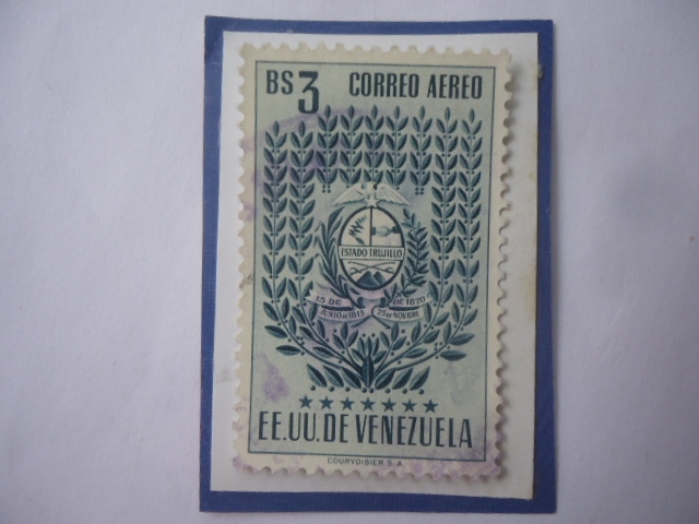 EE.UU. de Venezuela- Estado Trujillo- Escudo de Armas.