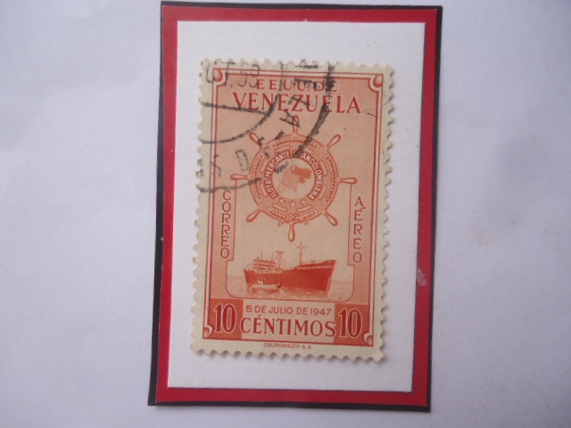 M.S. de Venezuela- Flota Mercante Grancolombiana- 5 de Julio de 1947