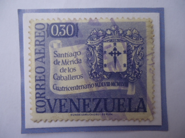 Santiago de Mérida de los Caballeros - Cuatricentenario (1558-1958) 