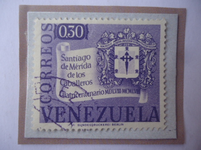 Santiago de Mérida de los Caballeros - Cuatricentenario (1558-1958) 