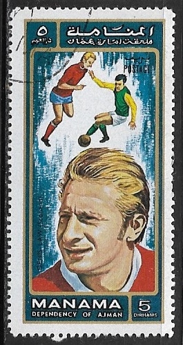 Football de playa - Denis Law (*1940),