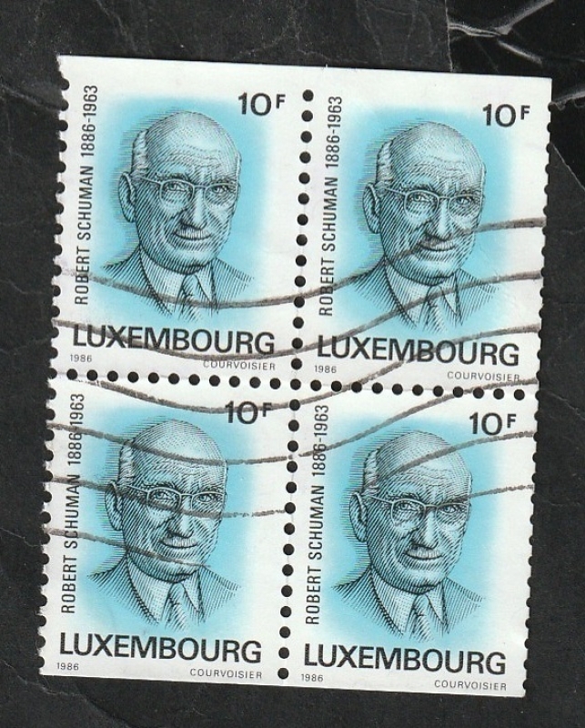 1107 - Centº del nacimiento de Robert Schuman