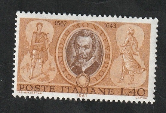 970 - 4º Centº del nacimiento de Claudio Monteverdi