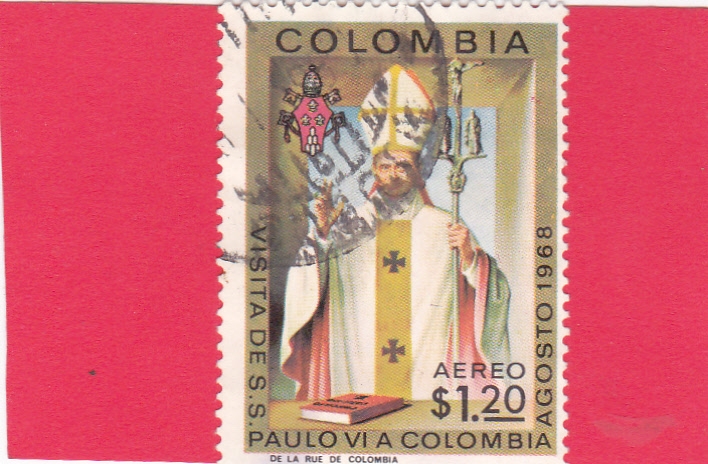 visita de S,S. Pablo VI a Colombia