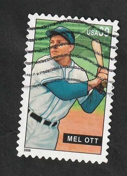 3839 - Jugador de beisbol, Mel Ott
