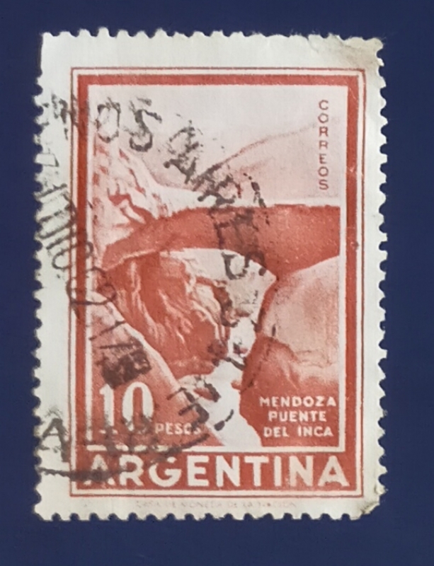 Puente del Inca.Mendoza (rojo)