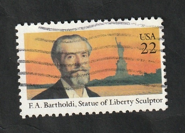1596 - Frederic A. Bartholdi, escultor