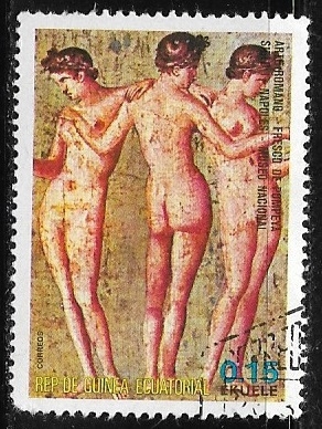 Arte Romano - Fresco de Pompeya