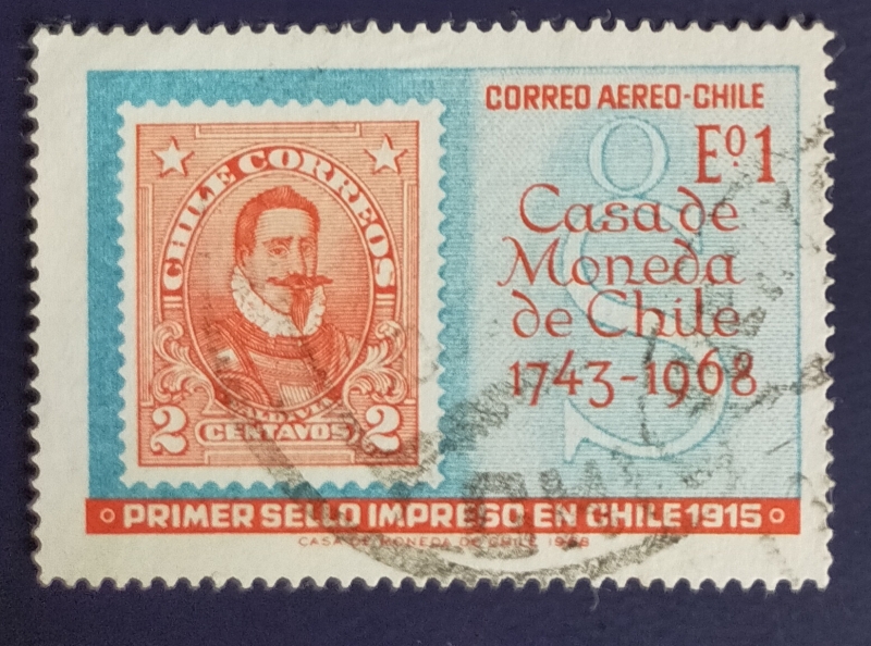Primer sello chileno