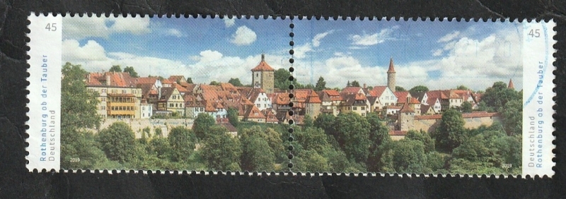 3235 y 3236 - Vista de Rothenburg ob der Tauber