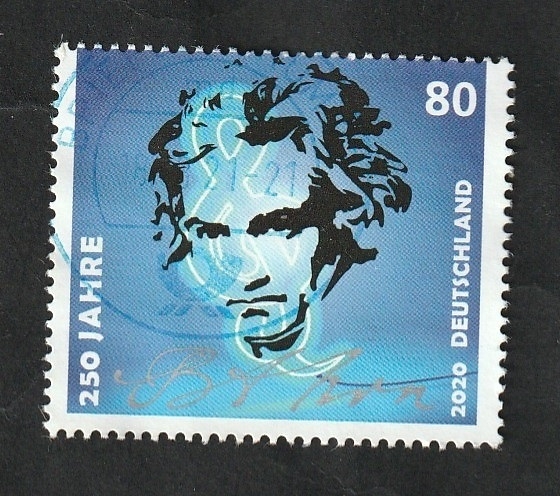 3298 - 250 Anivº del nacimiento de Ludwig van Beethoven