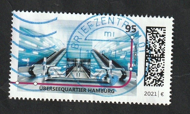 Estación Überseequartier de Hamburgo