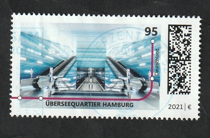 Estación Überseequartier de Hamburgo