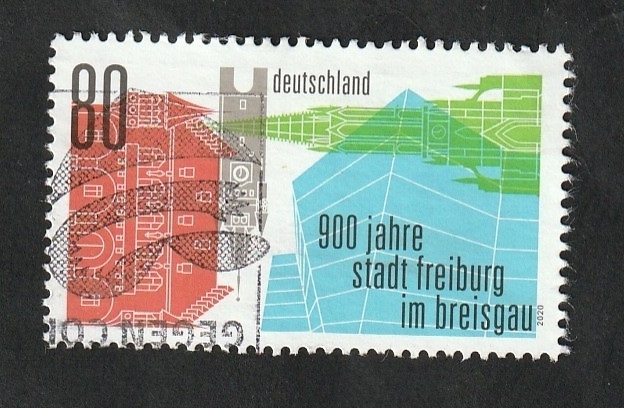 3328 - 900 Anivº de la fundación de Fribourg en Brisgau