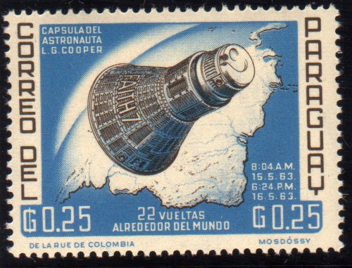 Mercury Faith 7: Gordon Cooper 22 vueltas a la Tierra
