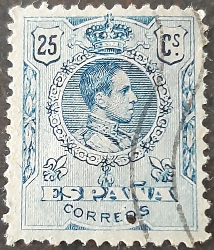 Alfonso XIII. Tipo Medallón