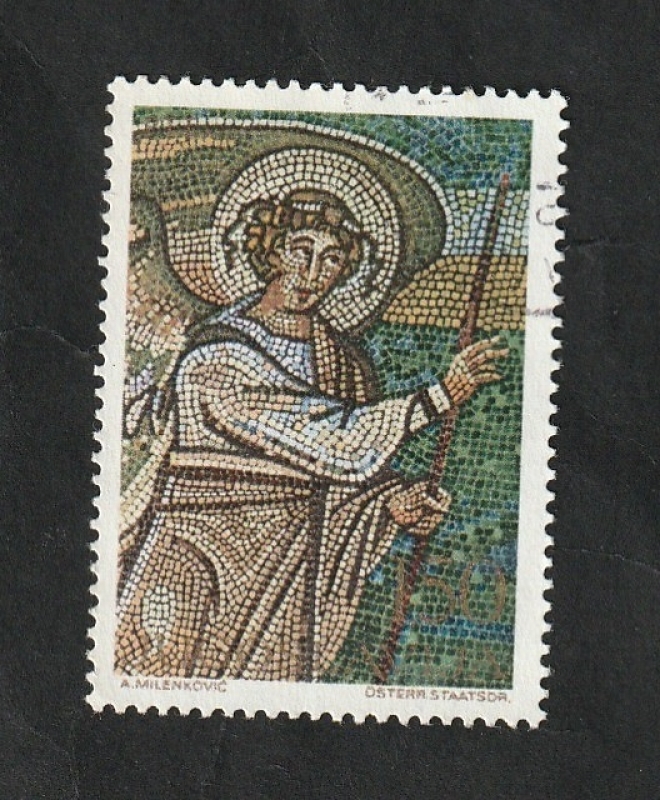 1265 - Mosaico, Angel de la Anunciación