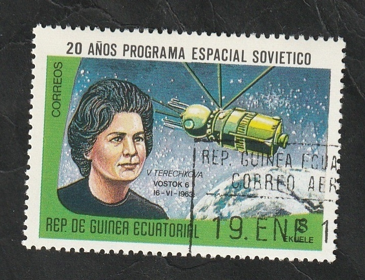 114 - 20 años programa espacial soviético, Valentina Terechkova