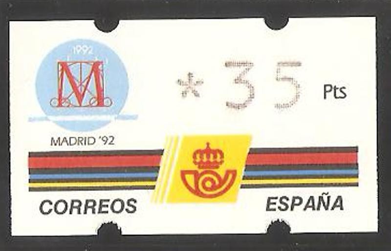 ATMs - Madrid 92, Capital Europea de la Cultura