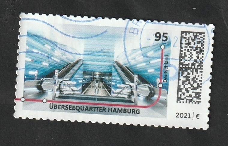 Estación Überseequartier de Hamburgo