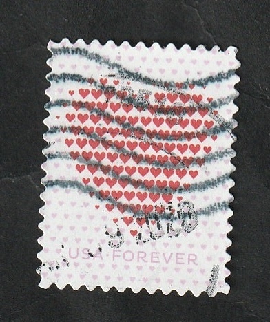 5288 - Love, Corazón formado por pequeños corazones