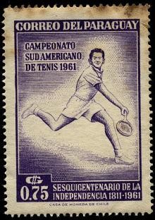 150 años de la independencia de 1811. Campeonato sudamericano de tenis de 1961.