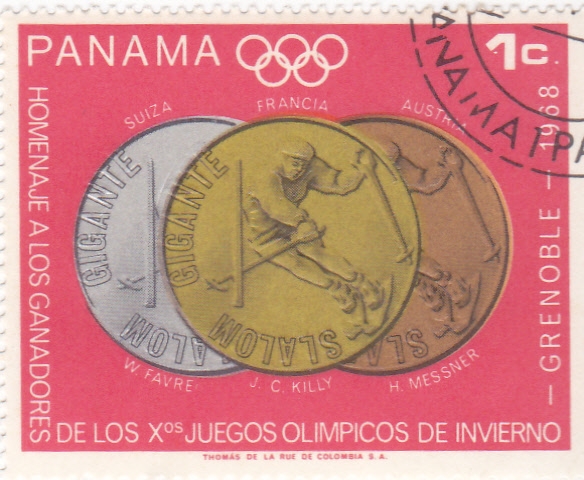 OLIMPIADA INVIERNO GRENOBLE'68