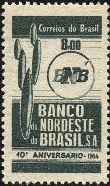 10mo. aniversario del BANCO NORDESTE DE BRASIL.