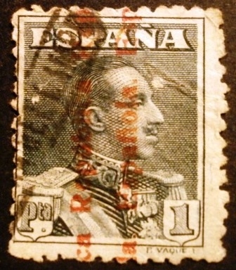 Alfonso XIII   Sobrecargados “República Española”