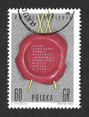 1317 - XX Aniversario de la Firma del Tratado Soviético-Polaco