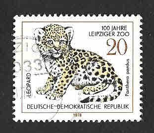1911 - Centenario del Zoológico de Leipziger  (DDR)