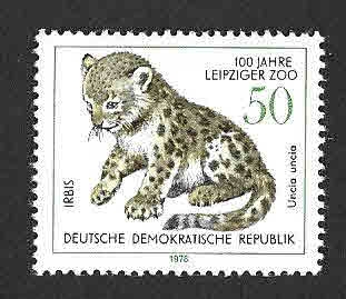 1913 - Centenario del Zoológico de Leipzig (DDR)