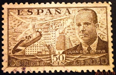 ESPAÑA 1941-1947   Juan de la Cierva