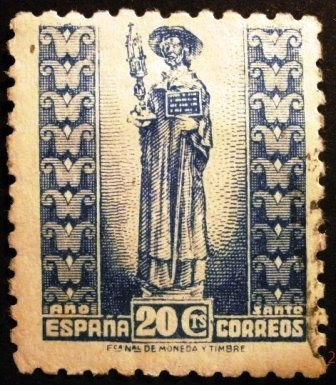 ESPAÑA 1943-1944 Año Santo Compostelano