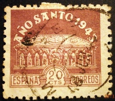 ESPAÑA 1943-1944 Año Santo Compostelano
