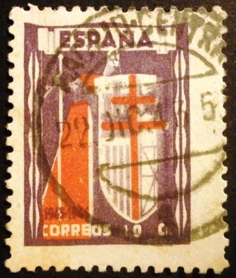 ESPAÑA 1943 Pro Tuberculosos