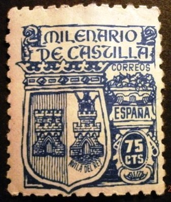 ESPAÑA 1944  Milenario de Castilla