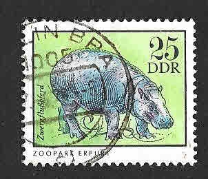 1634 - Hipopótamo (DDR)