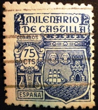 ESPAÑA 1944  Milenario de Castilla