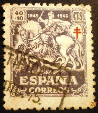 ESPAÑA 1945  Pro Tuberculosos