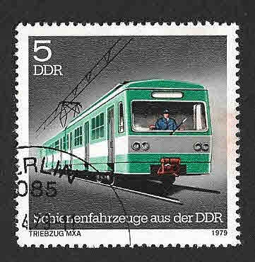 2001 - Vagones de Ferrocarril (DDR)