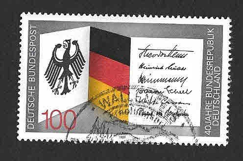 1577 - XL Aniversario de la República Federal Alemana