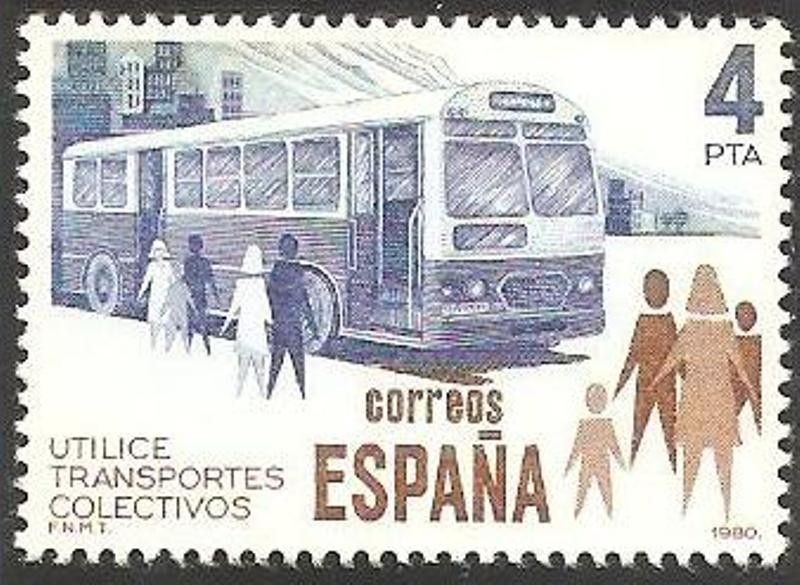 2561 - Utilice transportes colectivos, autobús