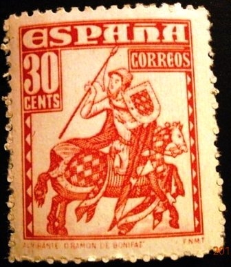 ESPAÑA 1948  Personajes