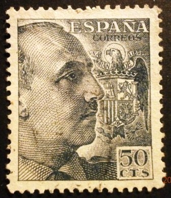 ESPAÑA 1949-1953  Cid y General Franco