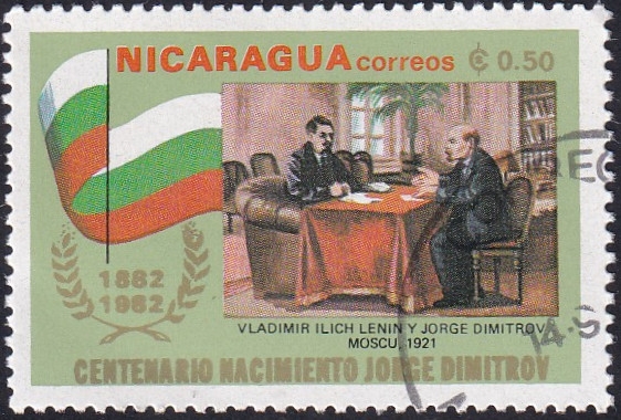 Lenin y Dimitrov