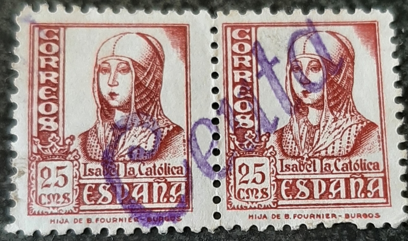 ESPAÑA 1937-1940 Cifras, Cid e Isabel