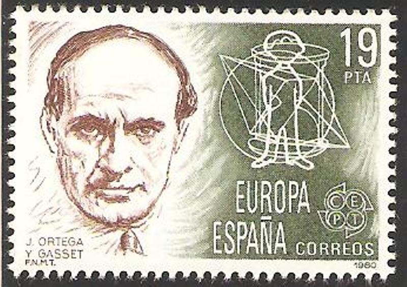 2569 - Europa Cept, José Ortega y Gasset