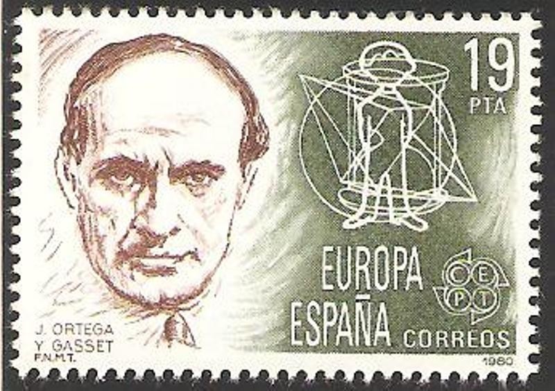 2569 - Europa Cept, José Ortega y Gasset